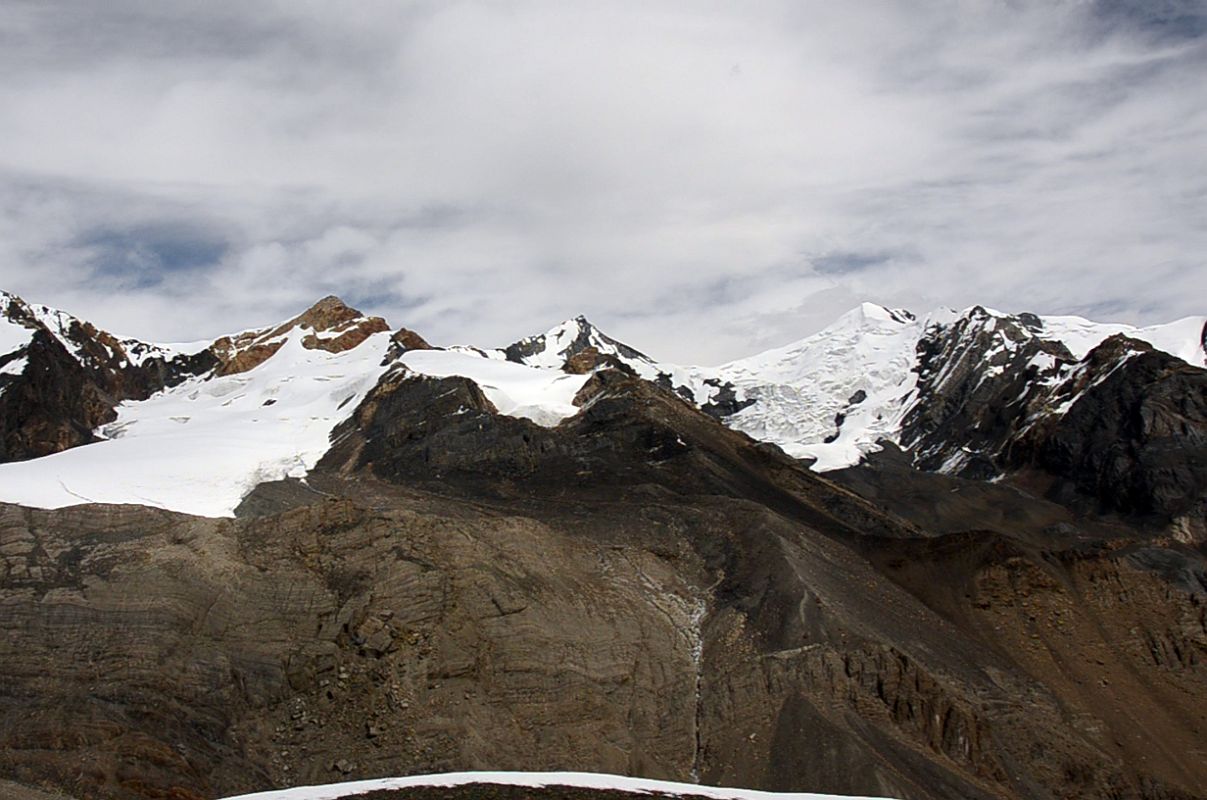 07 View Of Peaks On The Opposite Side of The Valley On The Trek Near The Kang La 